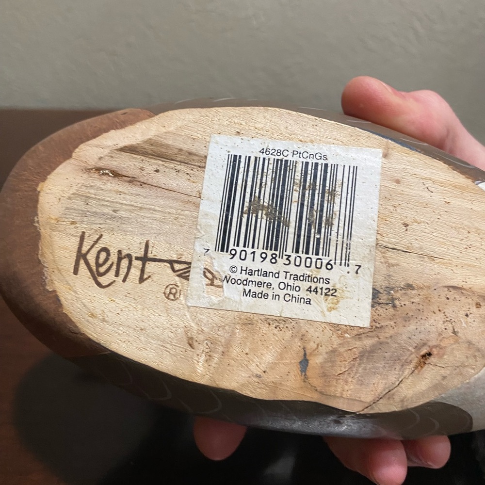 Decorative, Solid Wood, Hand carved, Wooden Canadian Goose - Picture 7 of 8